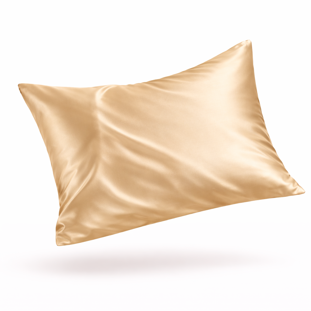 Premium 22-Momme Pure Silk Pillowcase | Gold