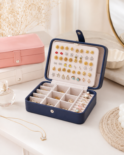 Mira Compact Jewellery Travel Case