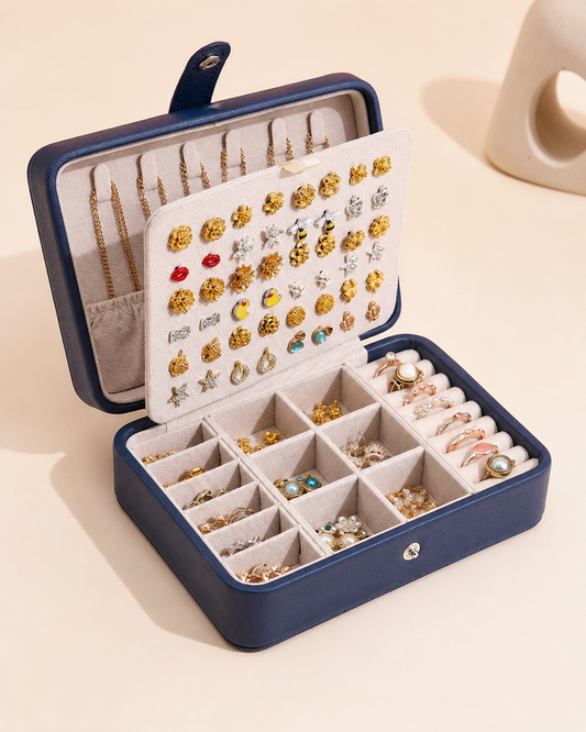 Mira Compact Jewellery Travel Case