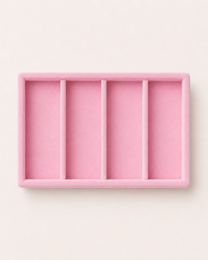 Elara Velvet Jewellery Organiser Tray
