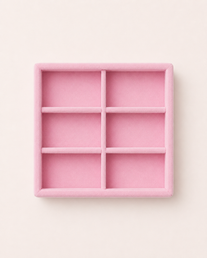 Elara Velvet Jewellery Organiser Tray