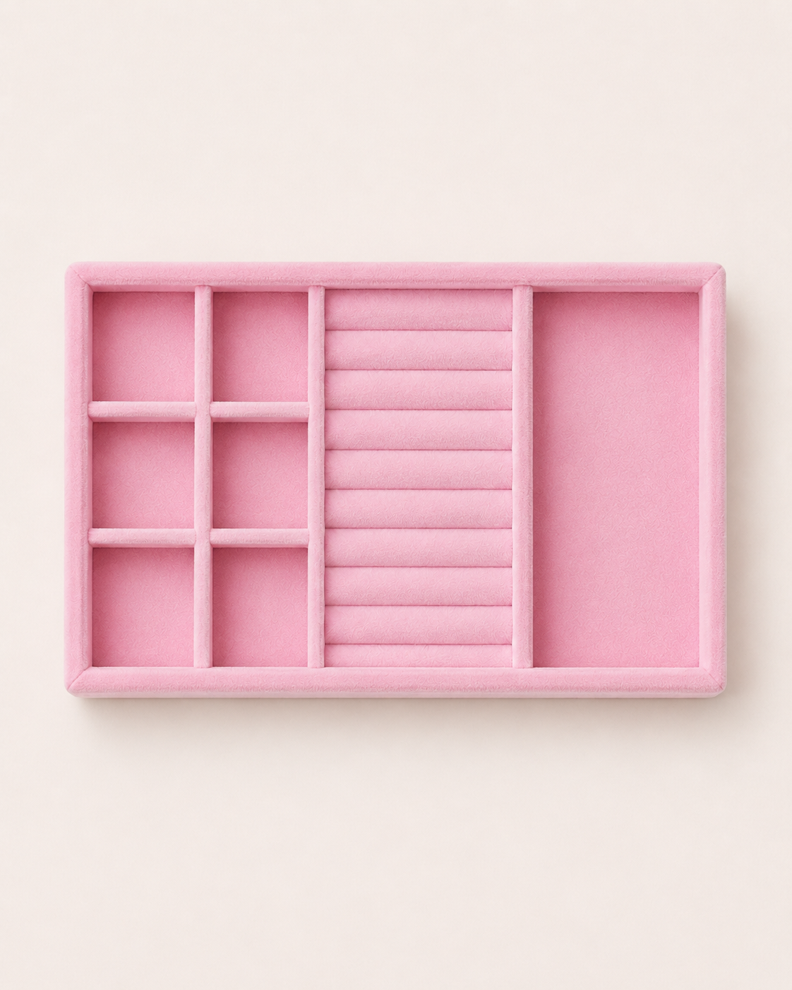 Elara Velvet Jewellery Organiser Tray