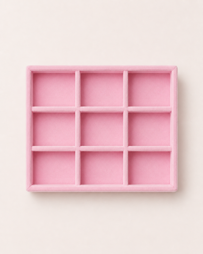 Elara Velvet Jewellery Organiser Tray