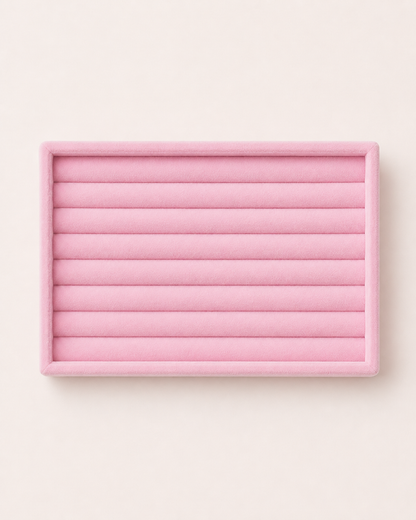 Elara Velvet Jewellery Organiser Tray